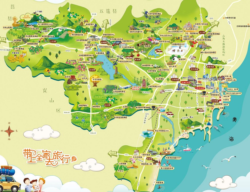 吉木萨尔景区使用手绘地图给景区能带来什么好处？
